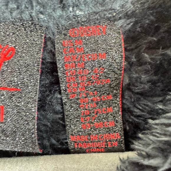 Forever 21 Disney Minnie Mouse Black Plush Fleece Pajama Top Pullover Size M - Picture 5 of 6